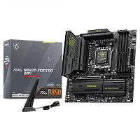 Материнская плата MSI MAG B850M MORTAR WIFI B850, AM5, 4*DDR5, 1*PCIEx16, 1*PCIEx4, 3*M.2, 3*TypeC, 3*USB3.2Gen2, 6*USB3.2Gen1, 4*USB2.0, 4*SATA3.0, 5G, HDMI, M-ATX, RTL