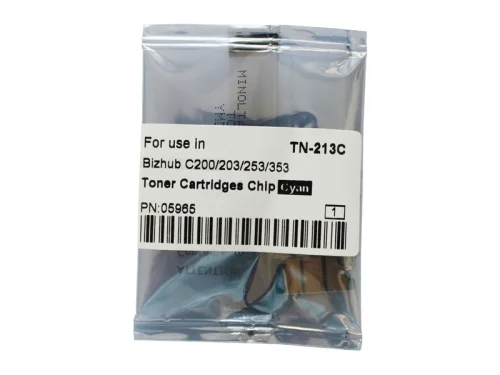 Чипы Чип картриджа для KONICA MINOLTA Bizhub C200/C200E/C203/C253/C353 (CET) Cyan, (WW), 20000 стр., (унив.), CET5965