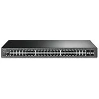 Коммутатор/ Jetstream 48-port gigabit L2+ managed switch with 4-gigabit uplink ports, 48 10/100/1000Mbps RJ-45 port, 4 1000Mbps SFP slots (TL-SG3452)