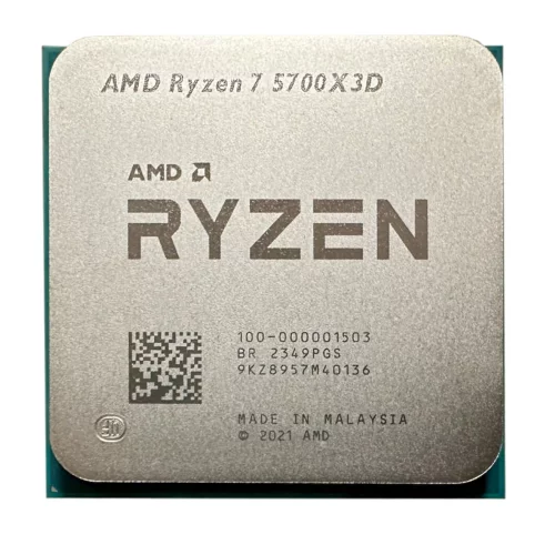 Процессор AMD RYZEN 7 5700X3D BOX (Vermeer, 7nm, C8/ T16, Base 3,00GHz, Turbo 4,10GHz, Without Graphics, L3 96Mb, TDP 105W, w/ o fan, SAM4) (100-100001503WOZ)