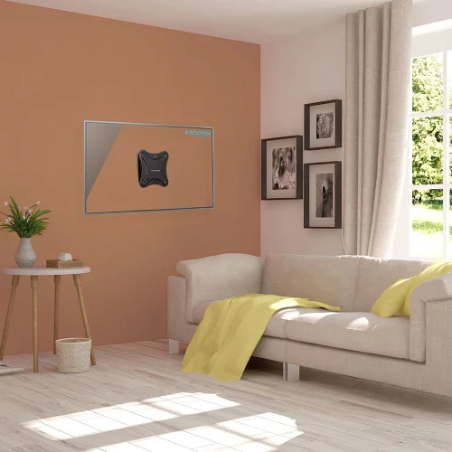 Кронштейн для ТВ KROMAX CORBEL-1 black (max VESA 100x100 мм, настенный, наклонно-поворотный, max 25 кг) (90461) фото 2