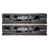 Модуль памяти Apacer 64GB DDR5 5600 DIMM OC NOX w/ HS, kit 2x32GB CL40, 1.25V (AH5U64G56C522MBAA-2)