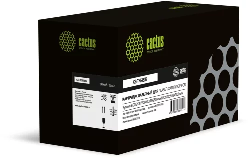 Картридж лазерный Cactus CS-TK5450K черный (4100стр.) для Kyocera ECOSYS PA2600cx/ PA2600cwx/MA2600cfx/ MA2600cwfx с чипом