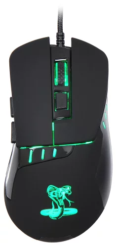 Мышь Оклик 865G Snake черный оптическая (2400dpi) USB (6but) (368643)