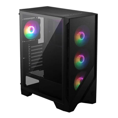 Корпус MSI MAG FORGE 120A Mid-Tower, ATX, 2xUSB 3.2, Audio I/ O, 6x120mm autoRGB Fan PWM RGB PWM Control Board, Tempered Glass Window (306-7G23A41-HH9) фото 2