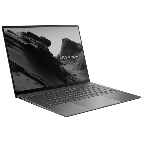 Ноутбук ASUS Zenbook S14 OLED UX5406AA-SW046W (90NB16Q6-M00590) Ноутбук ASUS Zenbook S14 OLED UX5406AA-SW046W Intel Core Ultra 9 386H/ 32Gb (soldered D5)/ SSD1Tb/ UMA/ 14/ OLED/ WQXGA+/ 2880x1800/ 120Hz/ Win11/ Antrim Gray/ 1.2kg (90NB16Q6-M00590) фото 2