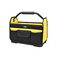 Сумка для инструментов каркасная с жестким пластиковым дном Deli DL586111 7 карманов, без плечевого ремня, ткань Оксфорд 600D