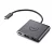 Адаптер Dell USB-C to Dual USB-A with Power Pass-Through (470-AEGX) (470-AEGX)