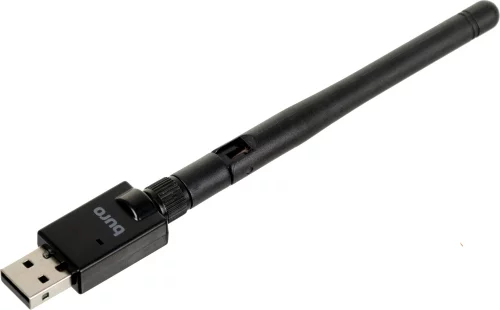 Адаптер USB Buro BU-BT50C BT5.0+EDR class 1 100м черный фото 7