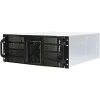 Procase Корпус 4U server case,8x5.25+5HDD,черный,без блока питания,глубина 450мм,MB ATX 12"x9,6" (RE411-D8H4-A-45)