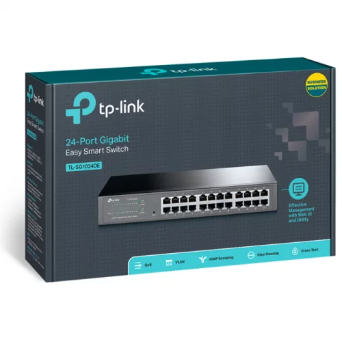 Коммутатор TP-LINK 24x RJ45 (TL-SG1024DE) фото 4