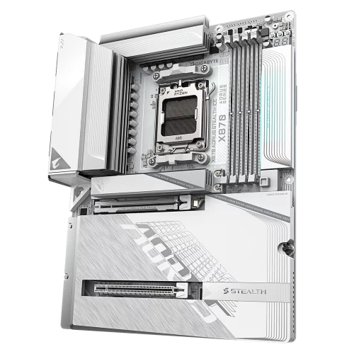 Материнская плата Gigabyte X870 AORUS STEALTH ICE, RTL фото 3