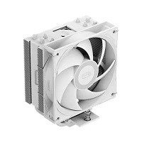 Кулер для процессора/ CPU Cooler PCCooler RT400 WH (235W, 4-pin PWM, 148mm, Al/Cu, 4x6mm, 1x120mm, 73.32CFM, 34.9dBA, 2200RPM, S: 115X/1200/1700/1851 , AMD AM4/AM5, white)