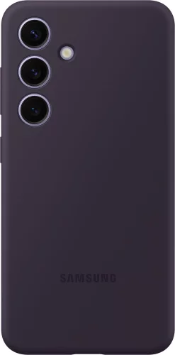 Чехол (клип-кейс) Samsung для Samsung Galaxy S24 Silicone Case S24 темно-фиолетовый (EF-PS921TEEGRU)