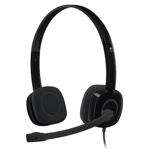 Гарнитура/ Logitech Headset H151 Stereo Black (981-000589)