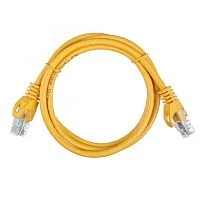 Кабель ACD Патч-корд ACD-LPU5E-10Y |ACD-LPU5E-10Y| Cat5e UTP 24AWG 4Pair, 7/ 0.18мм CCA Желтый,1.0м, (741425)