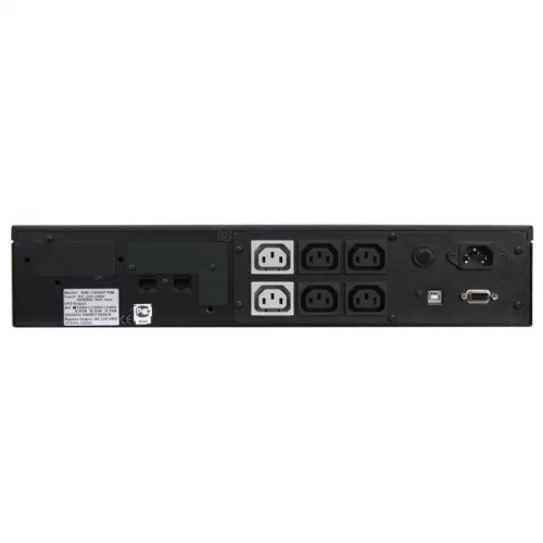 ИБП Powercom King Pro RM KIN-1500AP LCD (KIN-1500AP LCD) Источник бесперебойного питания Powercom King Pro RM KIN-1500AP LCD 1200Вт 1500ВА черный/ UPS Powercom King Pro RM KIN-1500AP LCD 1200W 1500Va black фото 2