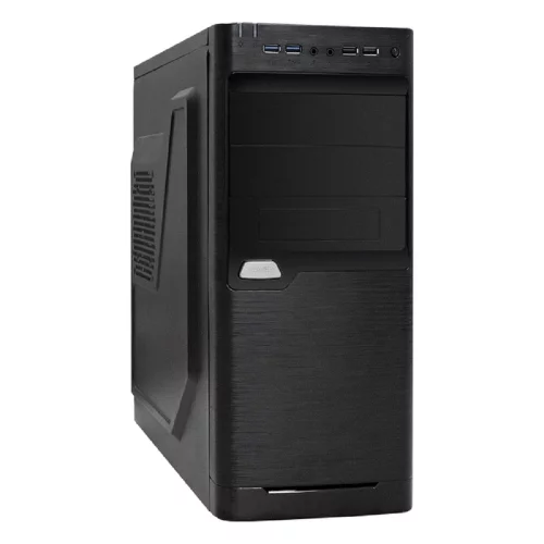 Exegate EX272731RUS Корпус MiditowerXP-330U Black, ATX, , 2*USB+2*USB3.0, Audio