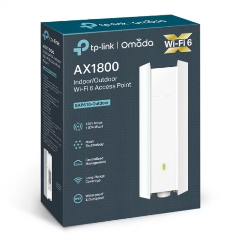 Точка доступа TP-LINK EAP610-Outdoor (EAP610-OUTDOOR) (EAP610-OUTDOOR) Точка доступа/ AX1800 Indoor/Outdoor Dual-Band Wi-Fi 6 Access Point (EAP610-OUTDOOR) фото 5