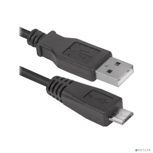 Defender USB08-06 USB 2.0 кабель для соед. USB 2.0 AM-MicroBM,1.8м, PolyBag (87459)