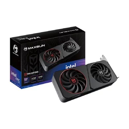 Видеокарта MAXSUN Intel Arc B580 Milestone 12G/ / Arc B580, HDMI, 3*DP, 12G, D6