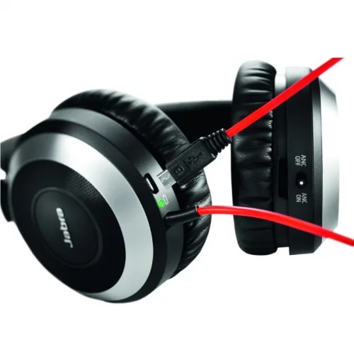 Гарнитура Jabra Evolve 80, Wired, UC Stereo, USB, Mini jack 3,5 mm, 1.2 m (7899-829-209) фото 2