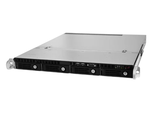 Серверный корпус/ 1U rackmount , ATX, Micro-ATX and Mini-ITX mb, 4*3.5