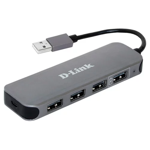 Разветвитель USB D-Link DUB-H4/ E1A (DUB-H4/ E1A) (DUB-H4/E1A)