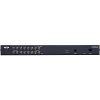 16-портовый КВМ-коммутатор высокой плотности с кабелем Cat 5/ 16 Port Cat 5 High Density KVM SW W/ POWER (KH1516A)