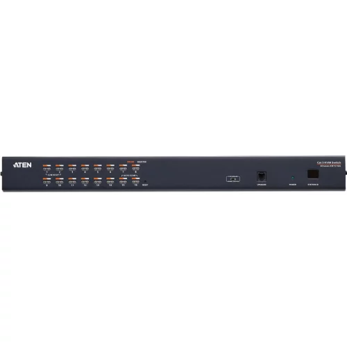 16-портовый КВМ-коммутатор высокой плотности с кабелем Cat 5/ 16 Port Cat 5 High Density KVM SW W/ POWER (KH1516A)
