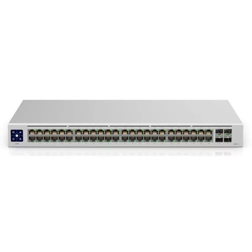 Коммутатор/ UniFi Switch 48 is a configurable Gigabit Layer 2 switch with 48 Gigabit Ethernet ports and 4 SFP ports (USW-48) фото 2