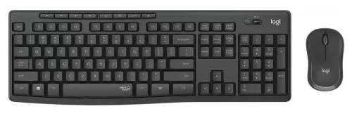 Клавиатура+мышь Logitech Wireless Desktop MK295, USB, SilentTouch (920-009800) (920-009800.)