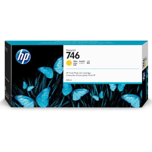 Картридж HP DesignJet 746, 300 мл, желтый (P2V79A) (P2V79A) Картридж/ HP 746 300-ml Yellow Ink Cartridge (P2V79A)