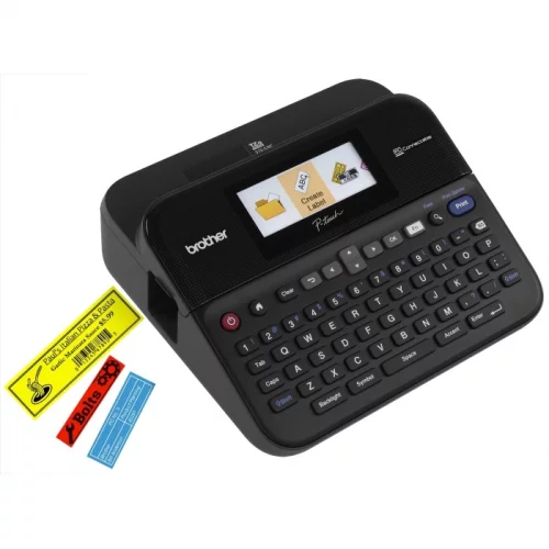 Принтер для наклеек Brother P-touch PT-D600VP черный (PTD600VPR1) фото 3