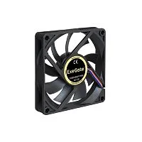 Exegate EX288924RUS Вентилятор ExeGate EX08015B4P-PWM (80x80x15 мм, 2-Ball (двойной шарикоподшипник), 4pin, PWM, 24dBA)