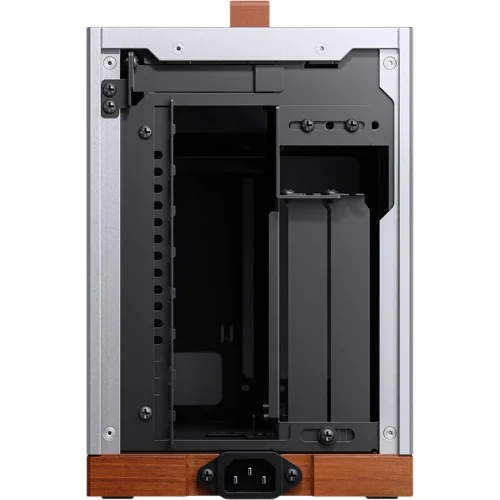 Корпус без блока питания/ Case JONSBO T9, Micro-Tower, no fan, 1xUSB-C 3.2, SFX PSU Support, mITX Silver (T9-5.0 SILVER) фото 5