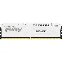 Модуль памяти DDR 5 DIMM 64Gb PC51200, 6400Mhz, Kingston FURY Beast White EXPO CL32 (Kit of 2) (KF564C32BBEK2-64) (KF564C32BWEK2-64)