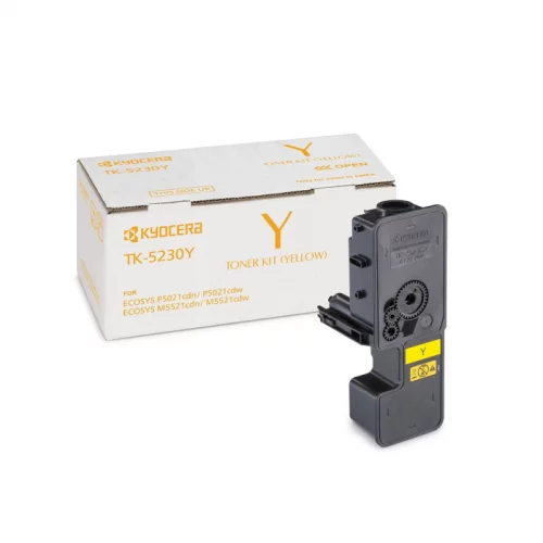 Тонер-картридж Kyocera TK-5230Y желтый 2200 страниц для P5021/ M5521