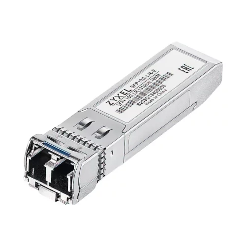 10 штук SFP-трансиверов Zyxel SFP10G-LR-E, single mode, SFP+, Duplex LC, 1310nm, 10 км (SFP10G-LR-E-ZZBD01F)