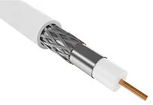 Кабель коаксиальный ITK GENERICA CC3-R6F1-111-100-G RG-6 SF/ UTP общий экран в оплётке 75Om PVC внутренний 100м белый