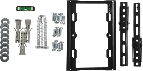 Кронштейн для телевизора Hyundai GL-T1 черный 15-48 макс.25кг настенный наклон (HMA48TS025BK52) фото 6