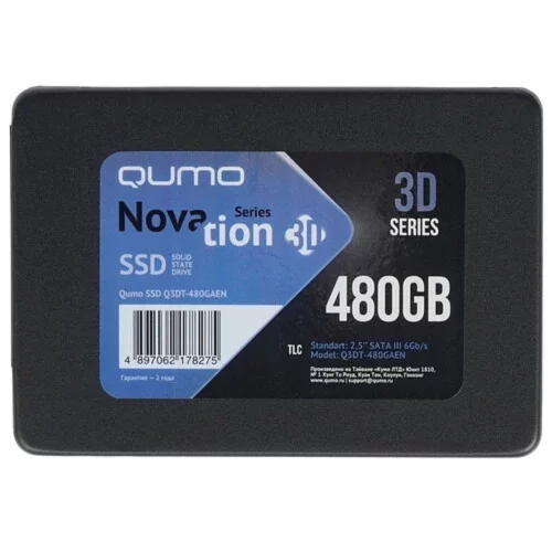 QUMO SSD 480GB QM Novation Q3DT-480GAEN {SATA3.0}
