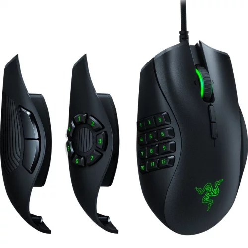 Игровая мышь Razer Naga Trinity проводная, черный, 16000dpi, USB, сменные боковые панели на 2, 7 и 12 кнопок (RZ01-02410100-R3M1) фото 3