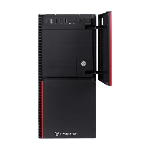 Компьютер Гравитон Д51И i5-10400/ 16GB (Crucialx1)/ SSD256GB/ FP_2xUSB2.0/ 450W/ NO K+M/ NO OS/ WR3 (Д51И_109741) фото 4