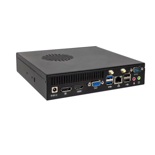 Мини ПК/ HIPER FACTUM FT20 Intel Core i3 14100(3.5Ghz)/8192Mb/256PCISSDGb/noDVD/BT/WiFi/war 1y/1.3kg/черный/Win11Pro + БП 120Вт/металл/VESA Адаптер на 75х75, 100х100 (FT20-I3141R8N2R6BWP)
