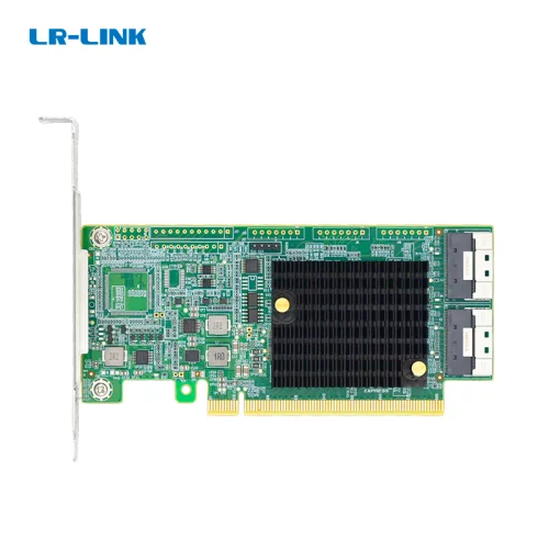 Адаптер для SSD/ PCIe x16 to Two SlimSAS SFF-8654 8i Retimer Adapter (LRNV9F24)