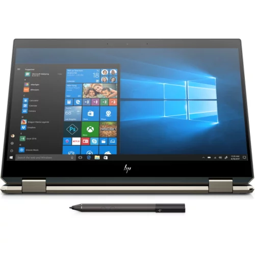 Ноутбук-трансформер HP Spectre x360 15-df1006ur (10B02EA) (10B02EA#ACB) Ноутбук-трансформер HP Spectre x360 15-df1006ur 15.6 UHD Touch/ Core i7-10510U/ 16 GB/ 1TB SSD/ nVidia GeForce MX250 2GB/ WiFi/ BT/ Win10/ Ocean Blue (10B02EA) фото 4