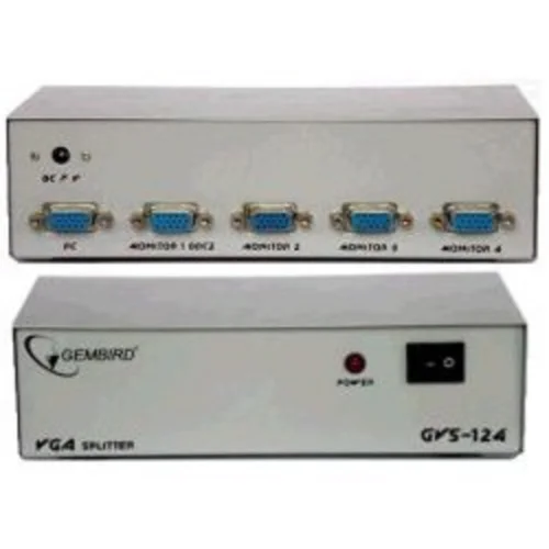 Gembird GVS124 Разветвитель сигнала VGA на 4 монитора (Gembird/ Cablexpert)