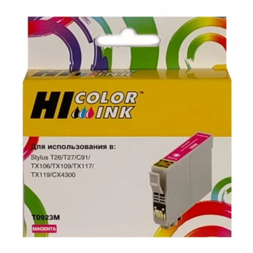 Картридж Hi-Black HB-T0553 пурпурный (для Epson Stylus Photo R240/ RX420/ RX520) (15301920)
