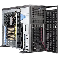Серверный корпус/ Server Case Supermicro SC747BTS-R2K20BP 4U/ Tower SuperChassis 8x 3.5"/ 2.5" SAS/ SATA3 Hot-Swap, E-ATX 13.68x13, 1+1 R2200W (CSE-747BTS-R2K20BP)